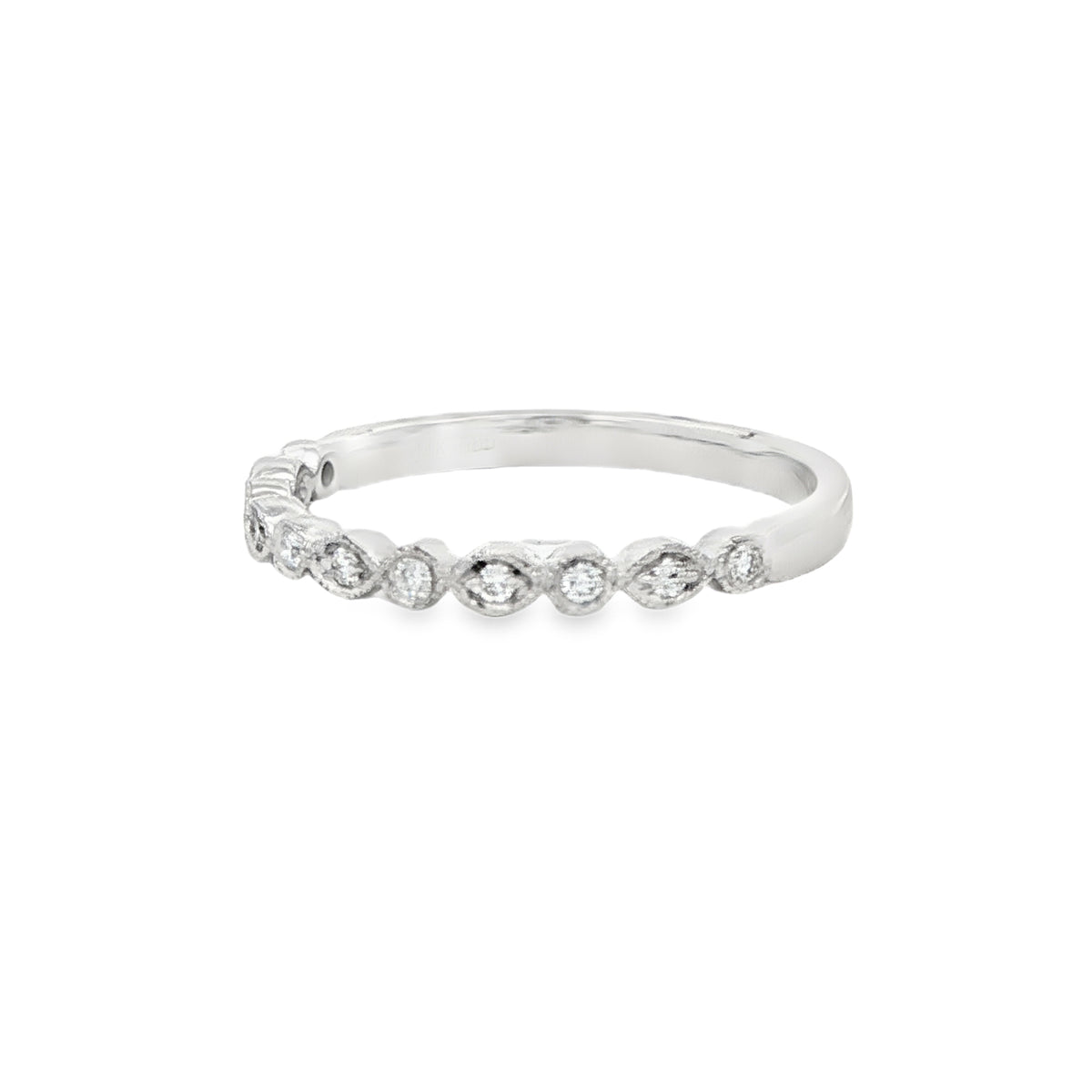 0.09 CT TW. Diamond Stackable Band