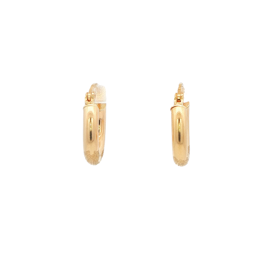Textured Hoop Earrings