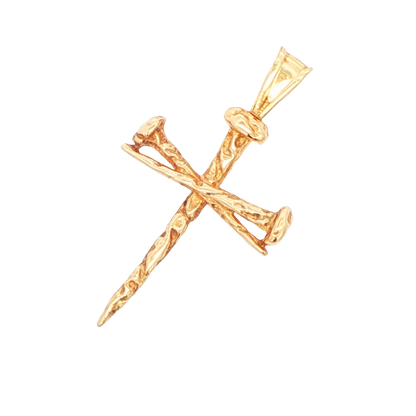 Nail Cross Pendant