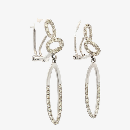 Diamond Dangle Earrings