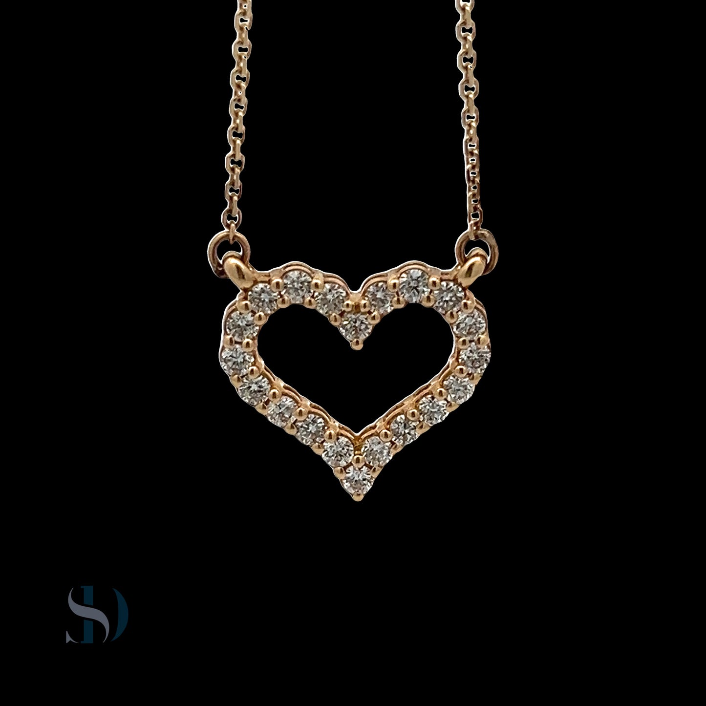 Diamond Heart Necklace