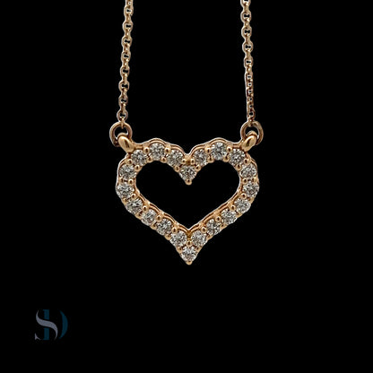Diamond Heart Necklace