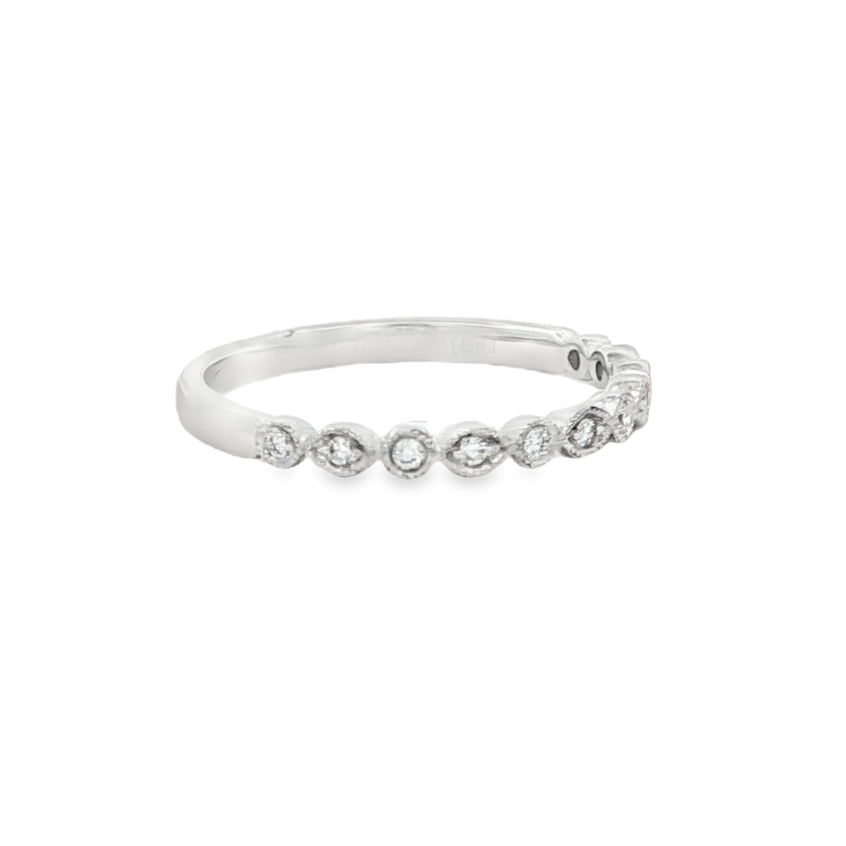 0.09 CT TW. Diamond Stackable Band