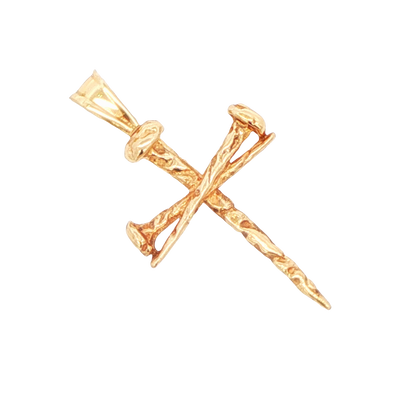 Nail Cross Pendant