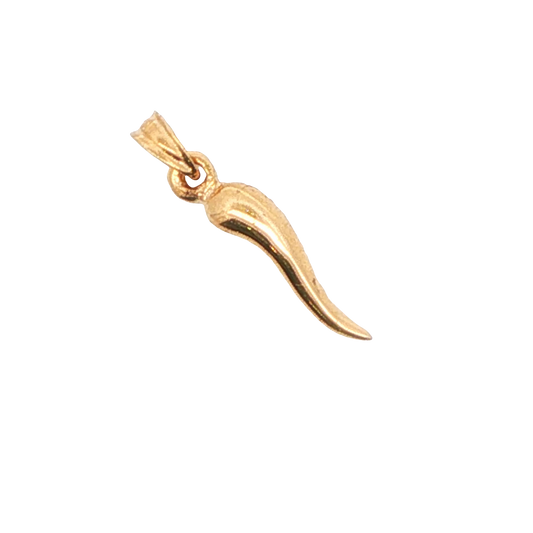 Italian Horn Pendant