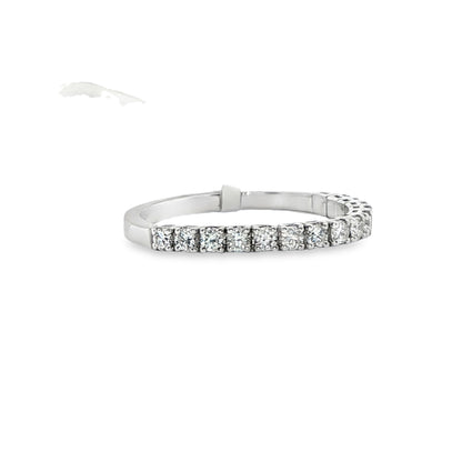 0.37 CT TW Classic Diamond Wedding Band