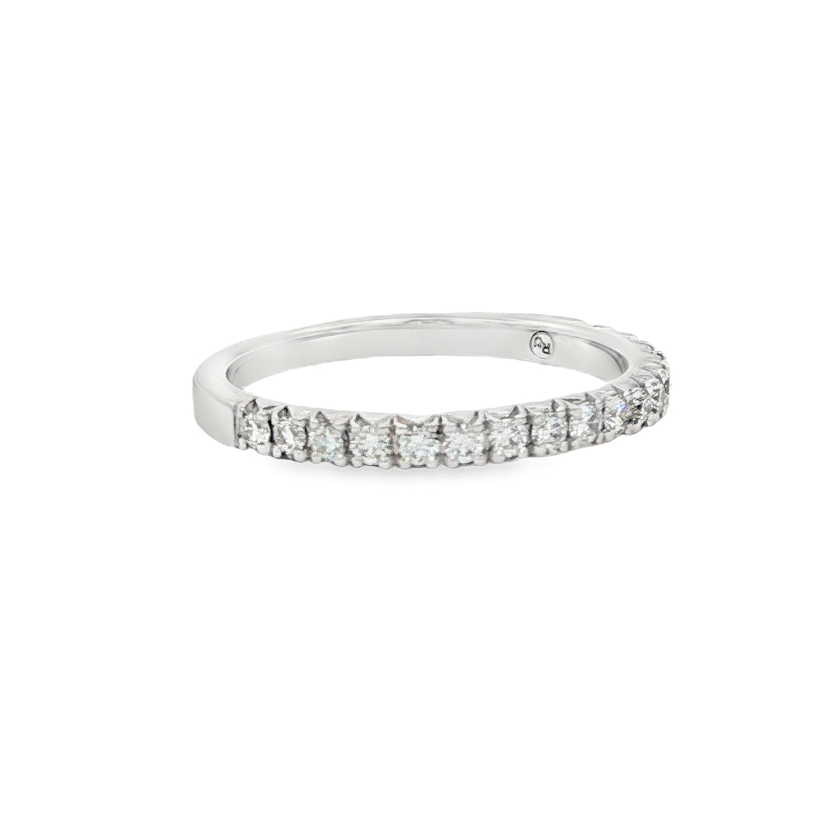 0.72 CT TW. Classic Diamond Wedding Band