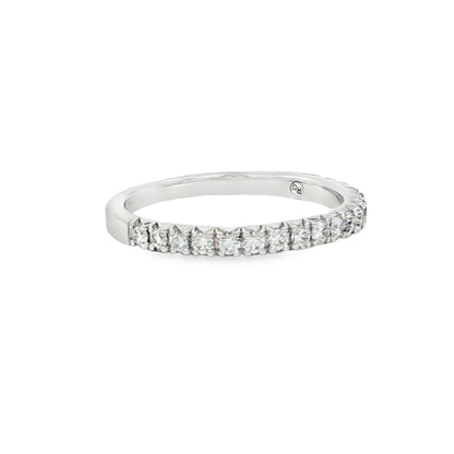 0.72 CT TW. Classic Diamond Wedding Band