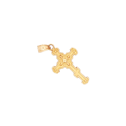 Mini East Orthodox Cross Pendant