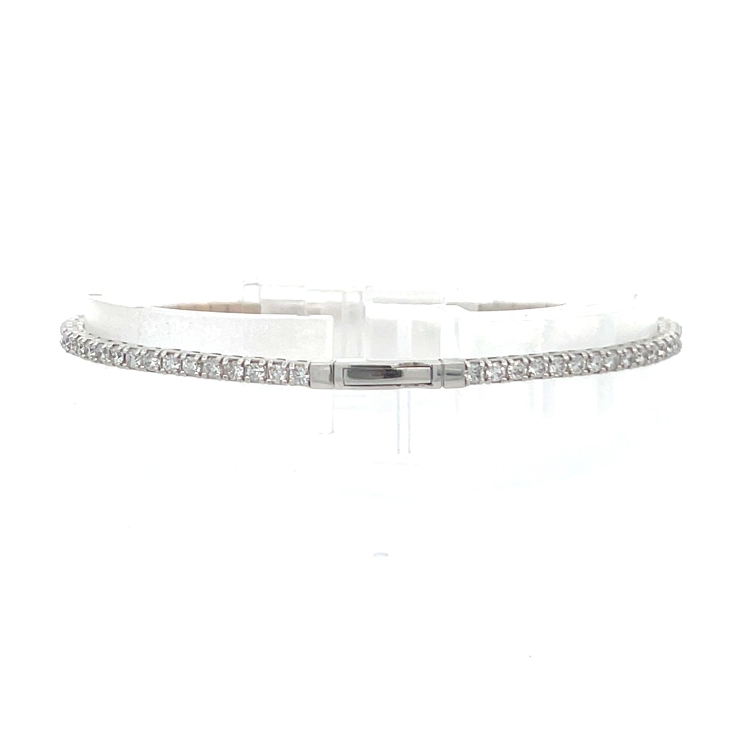 2.15 CTW 18K Natural Diamond FLEX Tennis Bracelet