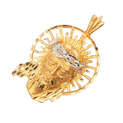 Jesus Sun Crown Pendant