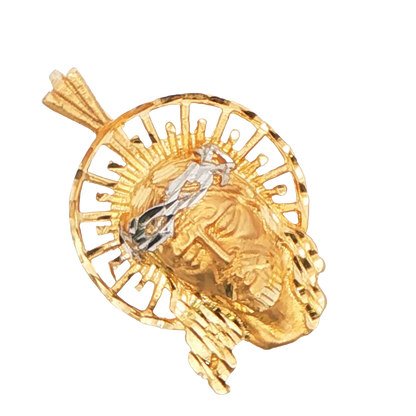 Jesus Sun Crown Pendant