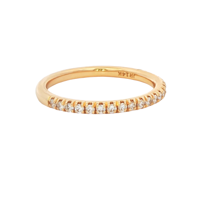 0.21 CT TW. Lab-Grown Diamond Wedding Band