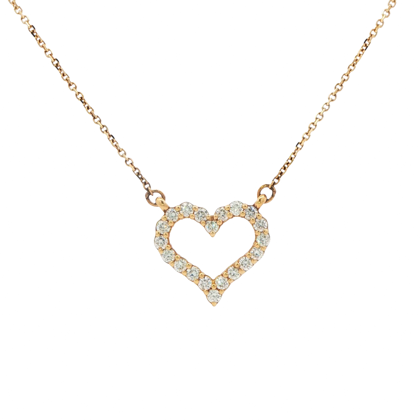 Diamond Heart Necklace