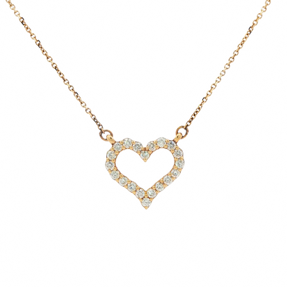 Diamond Heart Necklace