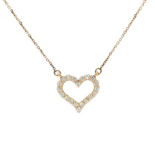 Diamond Heart Necklace