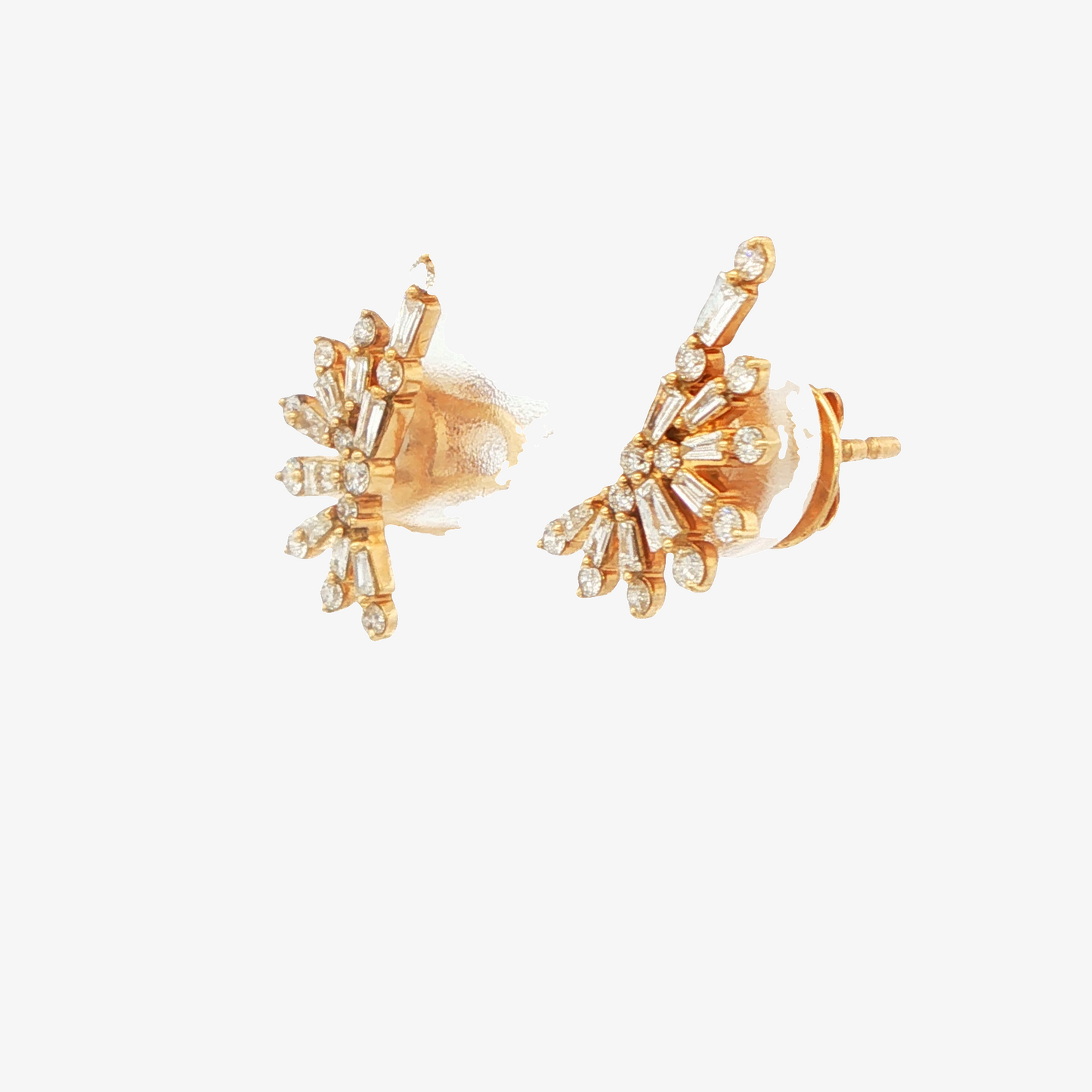 Diamond Fancy Stud Earrings