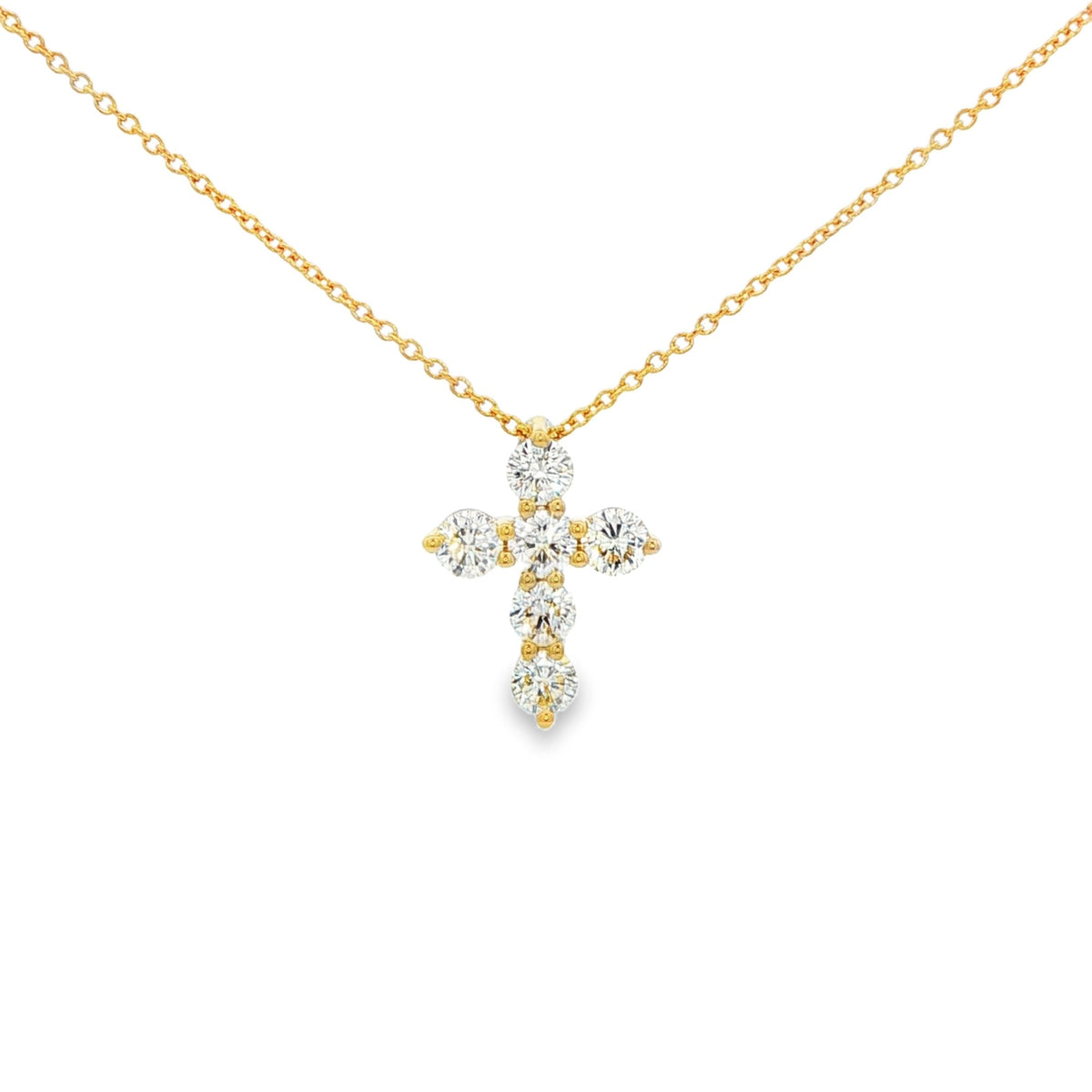 0.50 CTW Diamond Cross Necklace