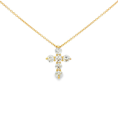 0.50 CTW Diamond Cross Necklace