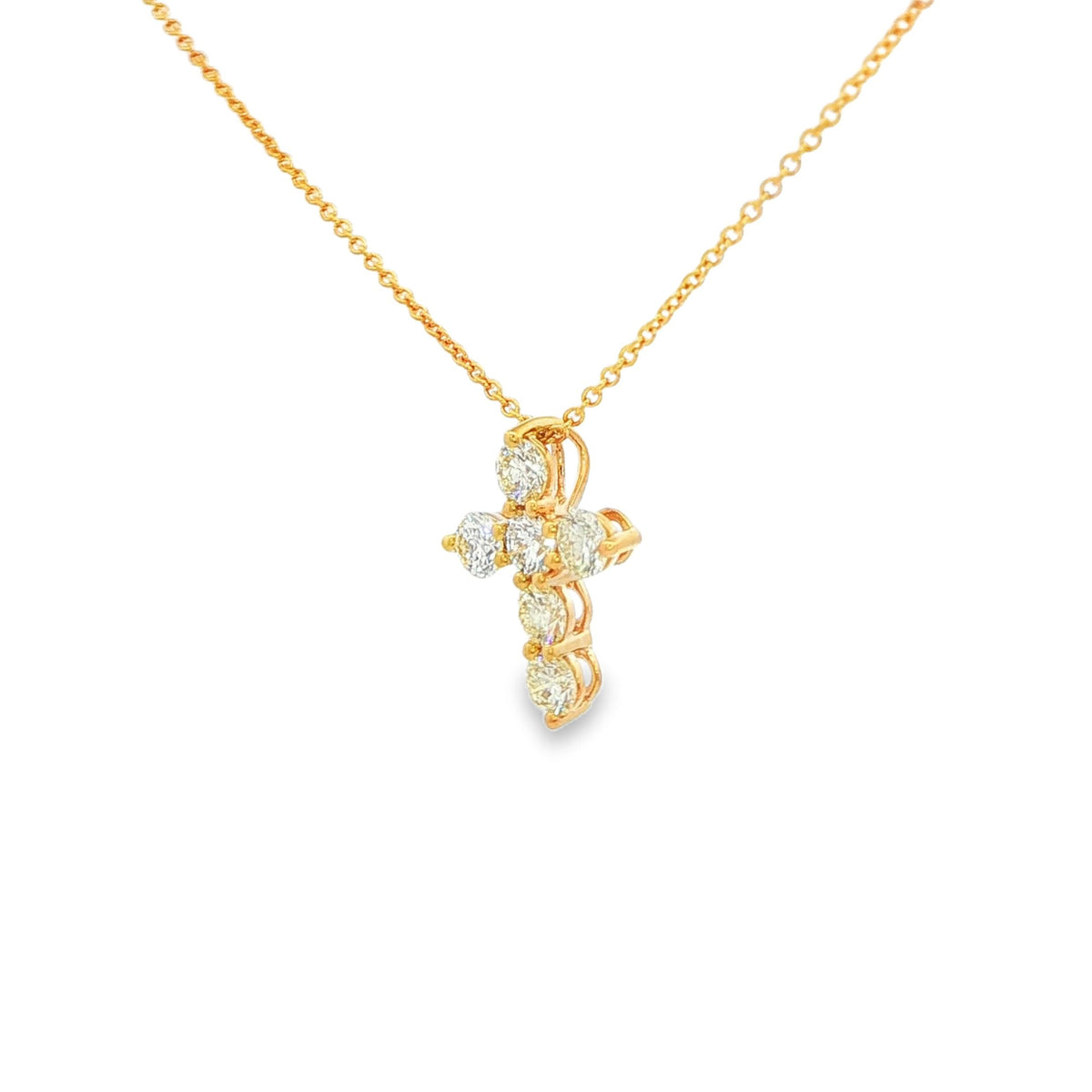 0.50 CTW Diamond Cross Necklace
