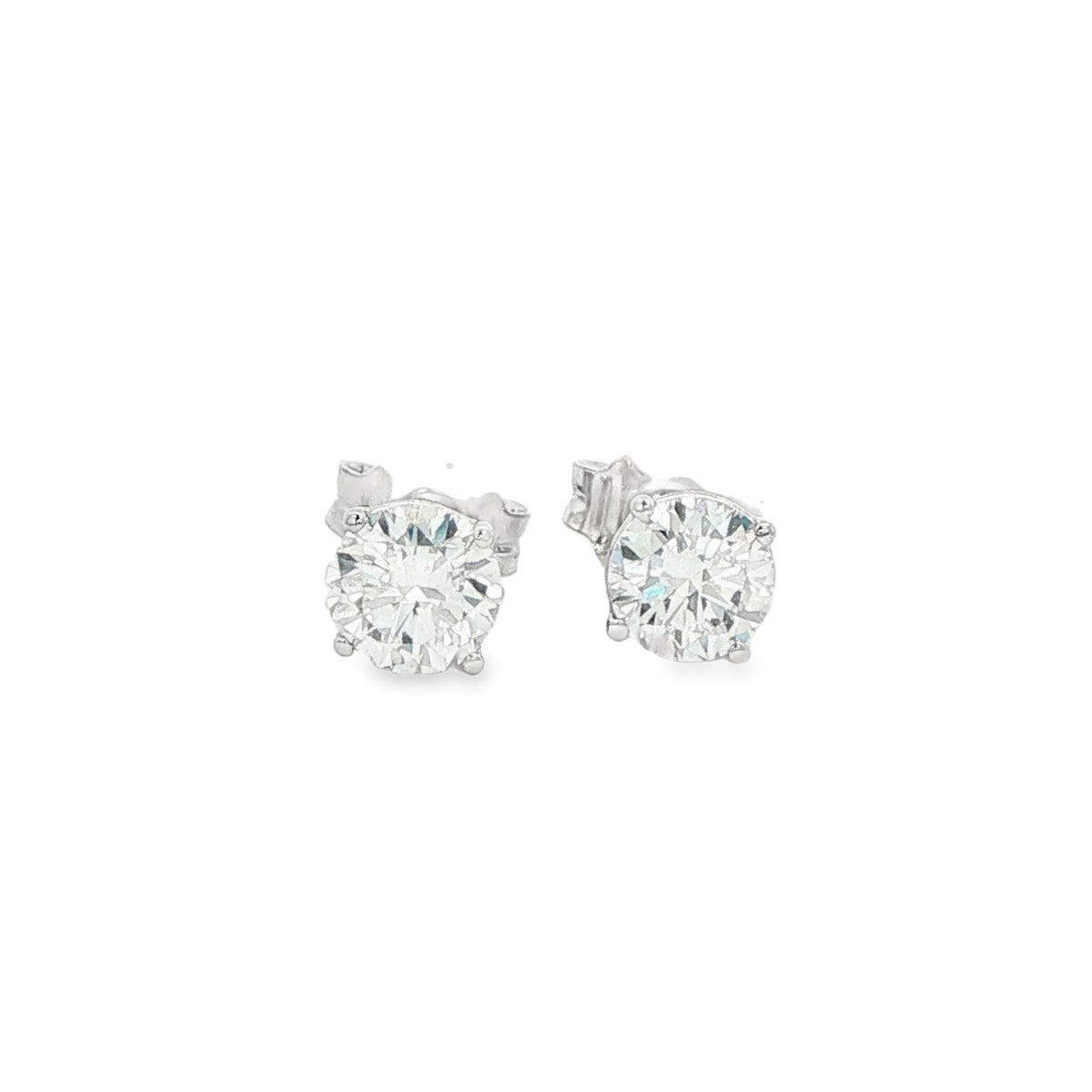1.0 CTW Lab-Grown Diamond Stud Earrings