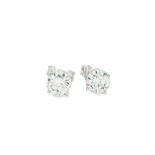 1.0 CTW Lab-Grown Diamond Stud Earrings
