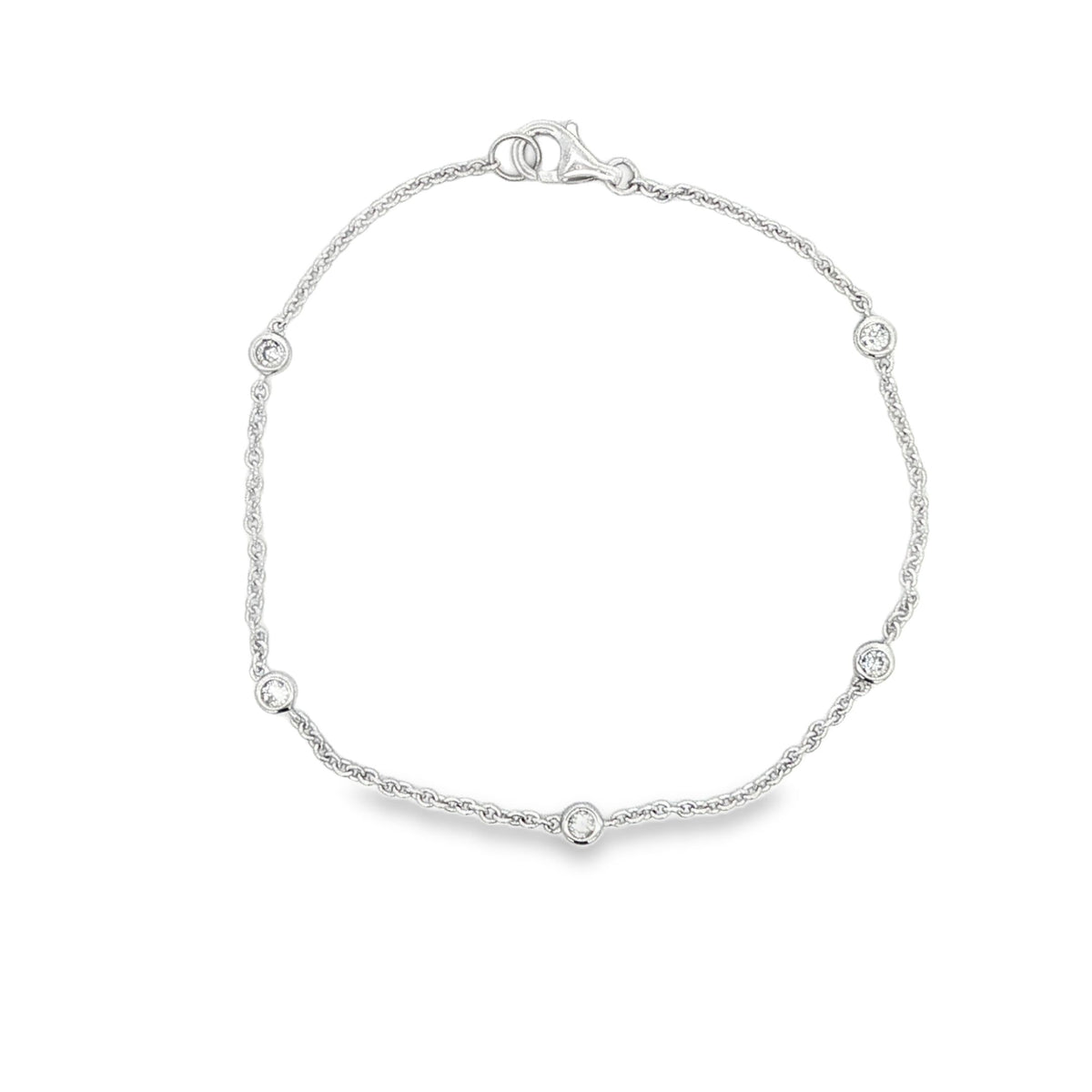 0.25 CTW Diamond By-the-Yard Bracelet