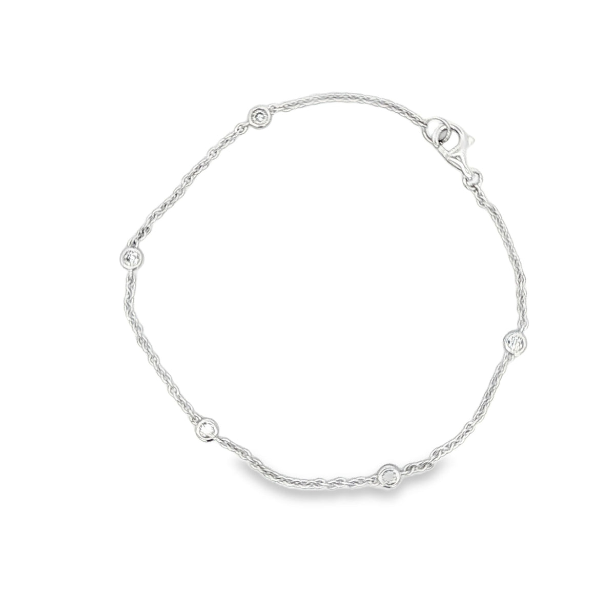 0.25 CTW Diamond By-the-Yard Bracelet