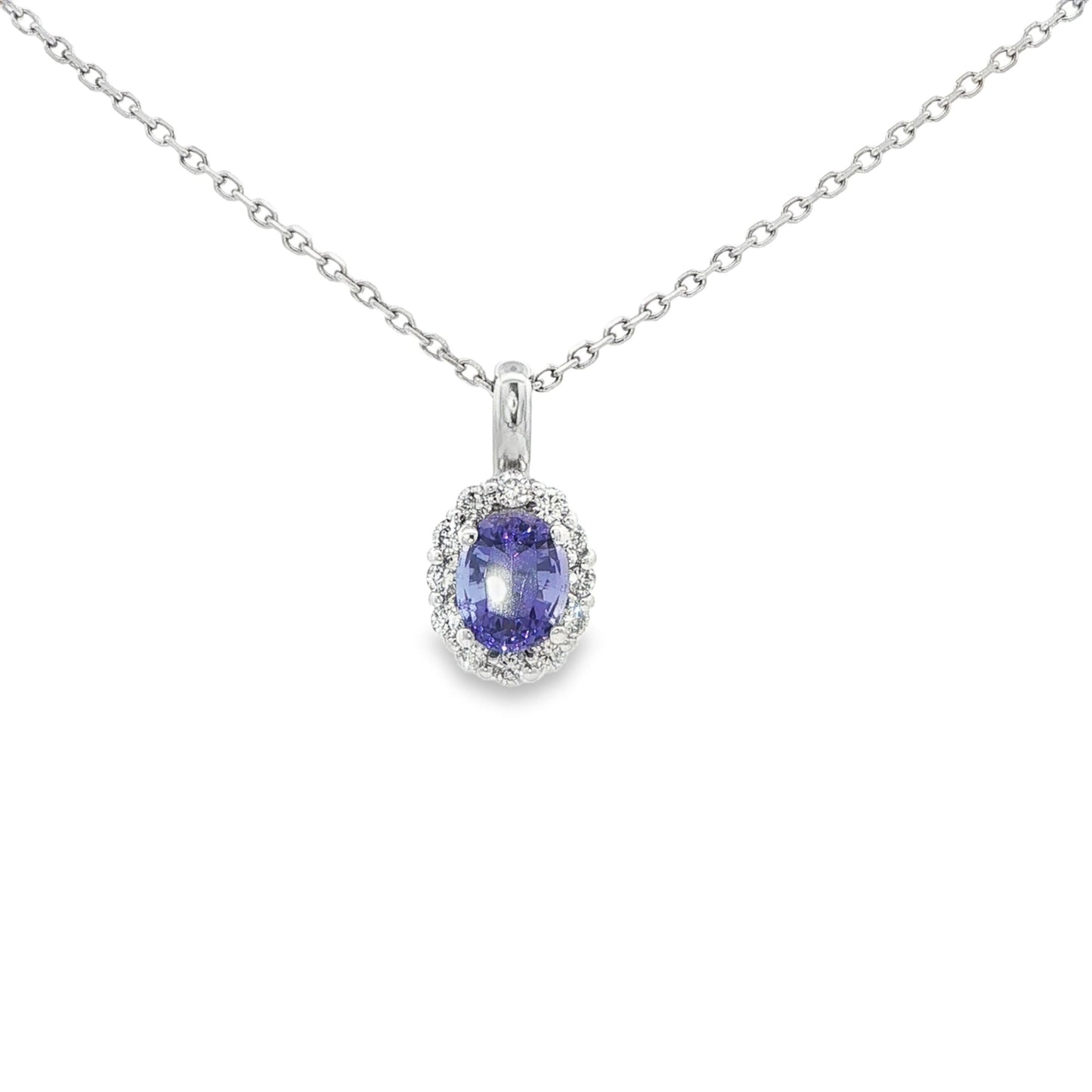 TANZANITE BALLERINA PENDANT