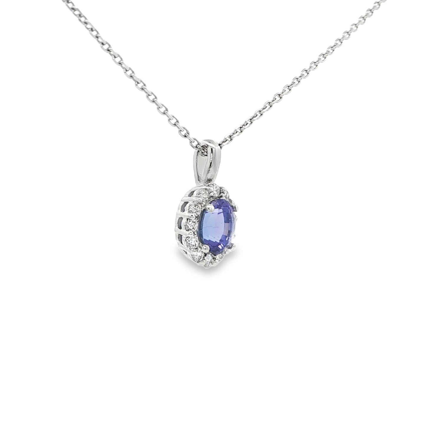 TANZANITE BALLERINA PENDANT