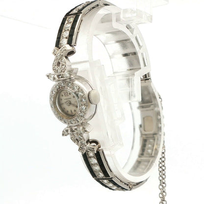 Blue Sapphire and Diamond Estate Watch