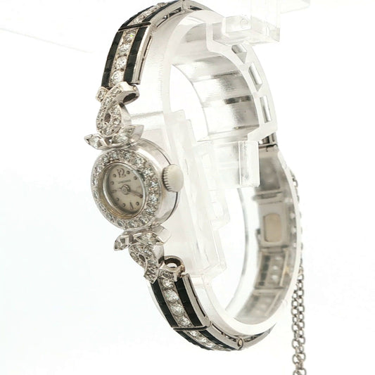 Blue Sapphire and Diamond Estate Watch