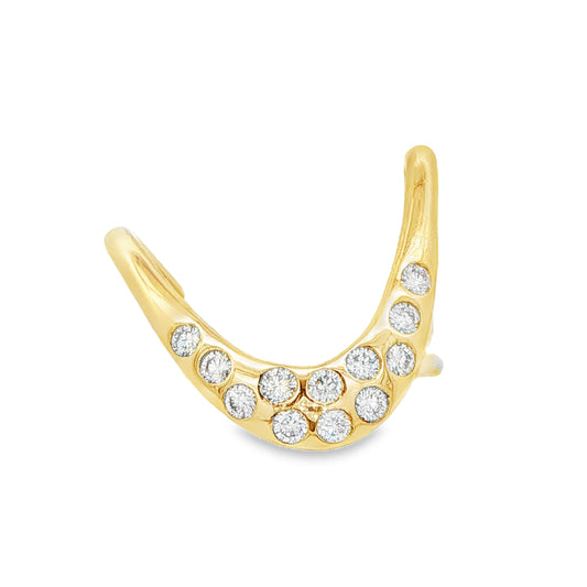 0.40 CTW Diamond Thumb Ring