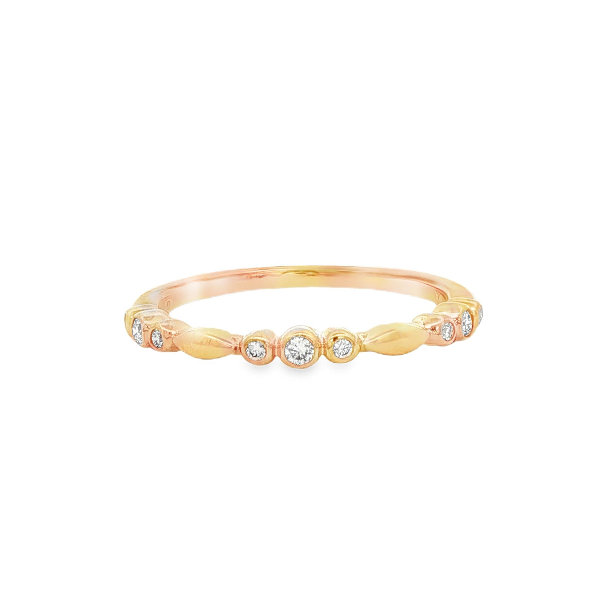 0.10 CTW Diamond Stack Band