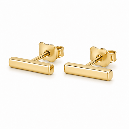 Bar Stud Earrings