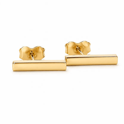 Bar Stud Earrings