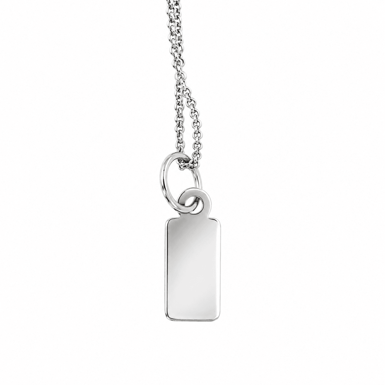Rectangular Engravable Pendant