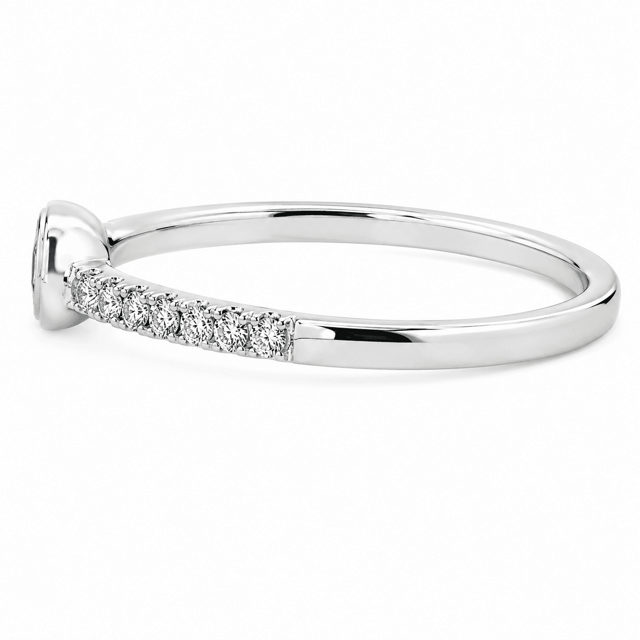 Marquise Sapphire Diamond Ring