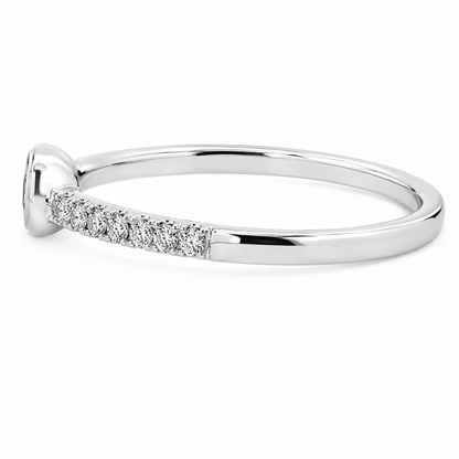 Marquise Sapphire Diamond Ring