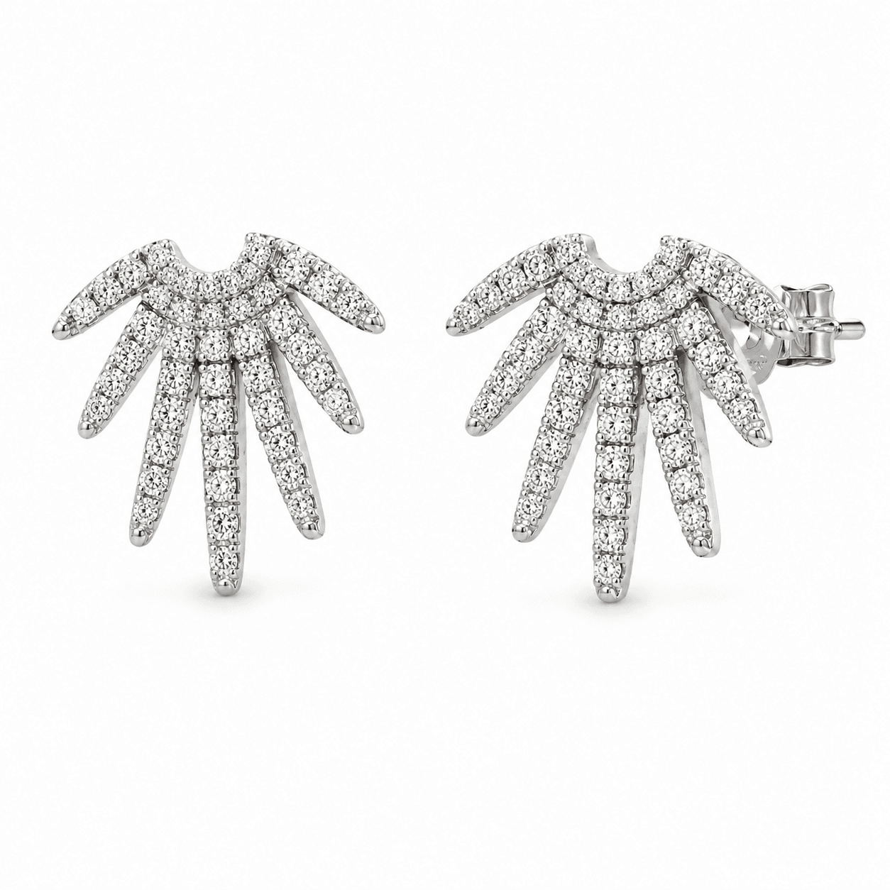 Diamond Starburst Earrings