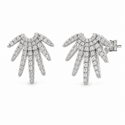 Diamond Starburst Earrings