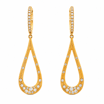 Diamond Drop Earrings