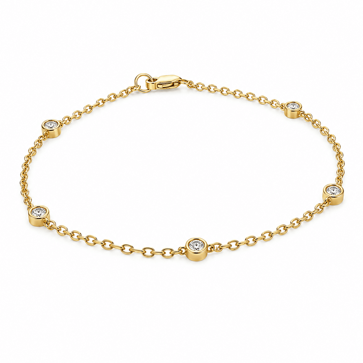 Diamond Station Bracelet