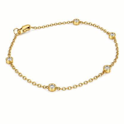 Diamond Station Bracelet