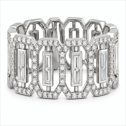 Vintage Diamond Wedding Band