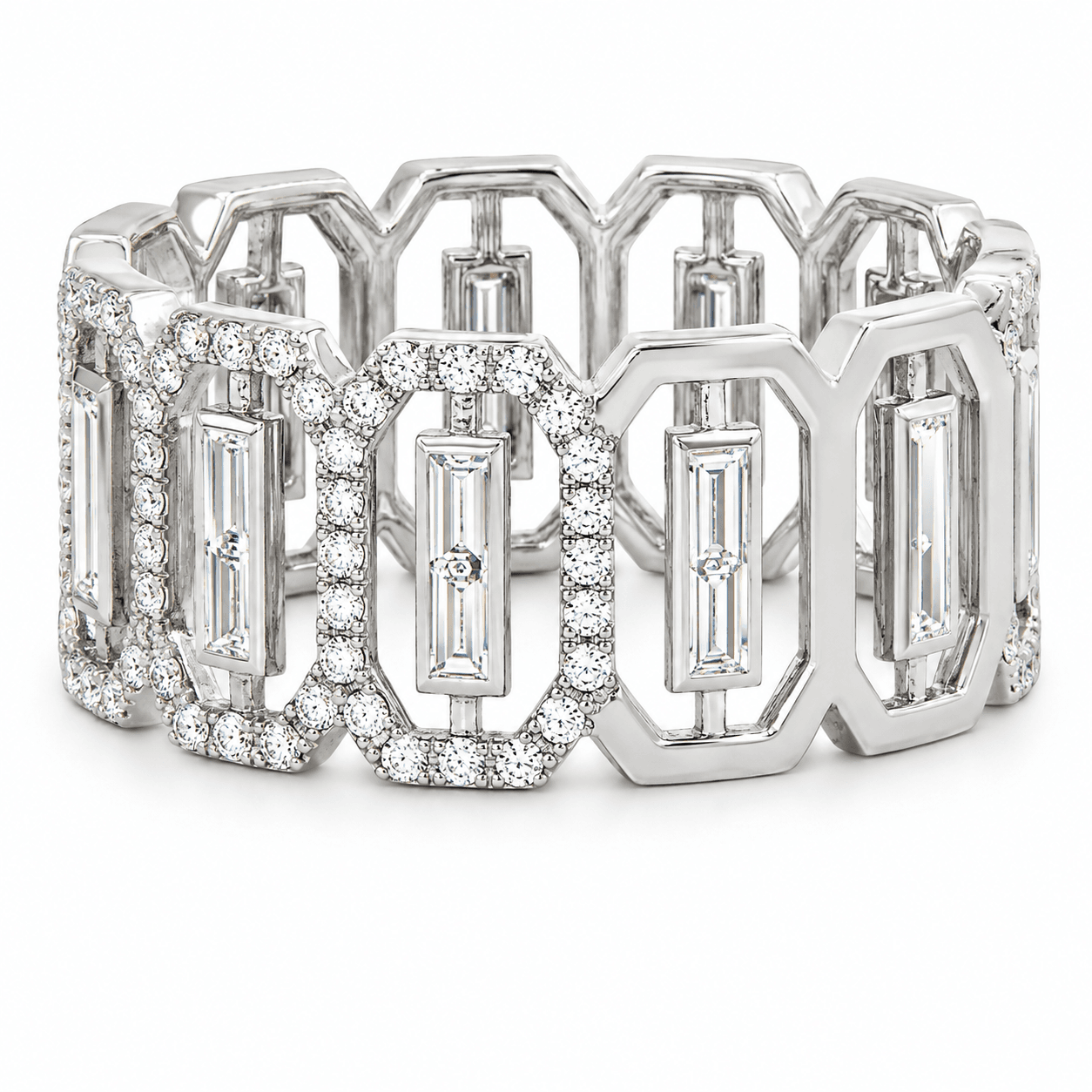 Vintage Diamond Wedding Band