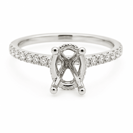Diamond Semi-Mount Ring