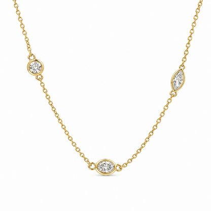 1 TCW Lab-Grown Diamond Necklace