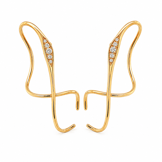 Diamond Ear Cuff