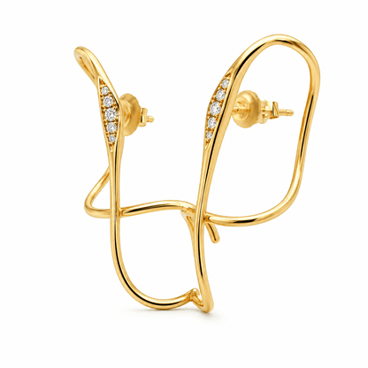 Diamond Ear Cuff